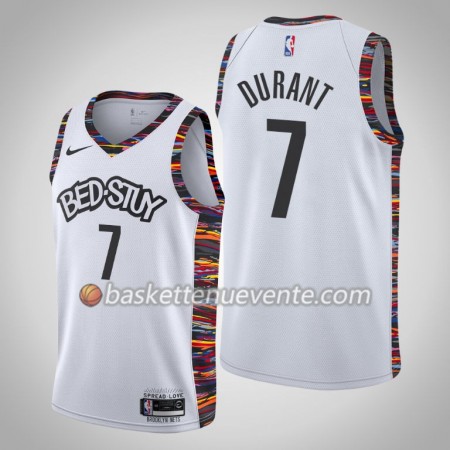 Maillot Basket Brooklyn Nets Kevin Durant 7 2019-20 Nike City Edition Swingman - Homme